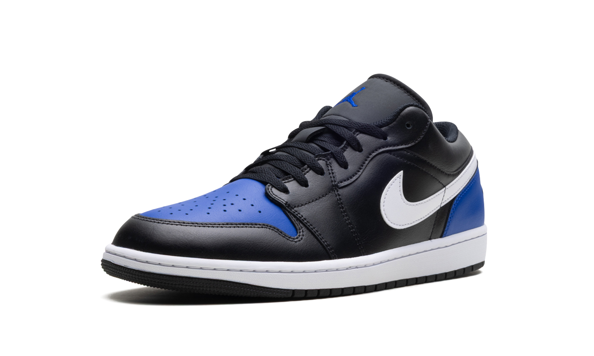 Jordan 1 Low "Black Royal Toe" 553558 042