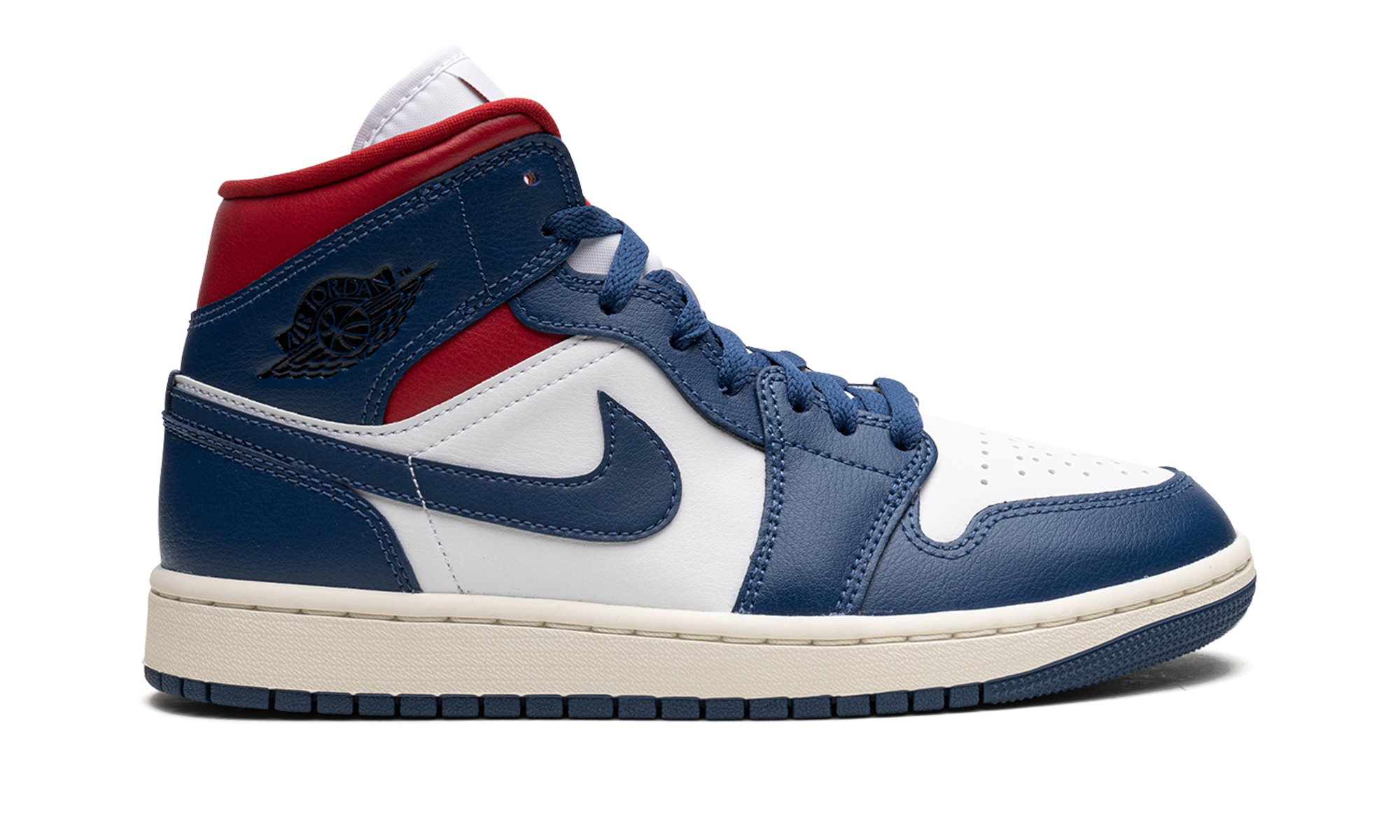 AIR JORDAN 1 MID WMNS "Blue / Red" BQ6472 146