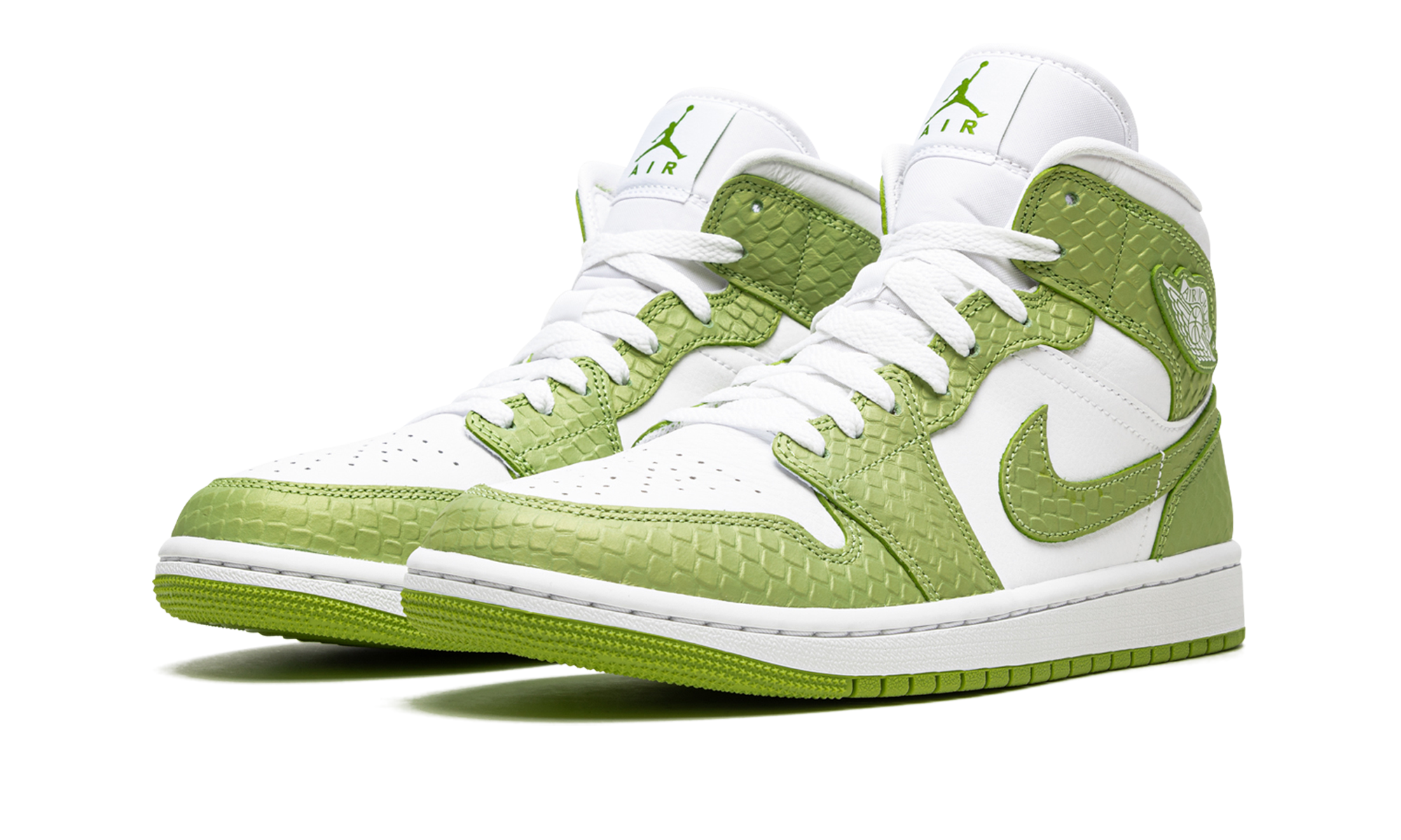 AIR JORDAN 1 MID SE WMNS "Green Python" DV2959 113