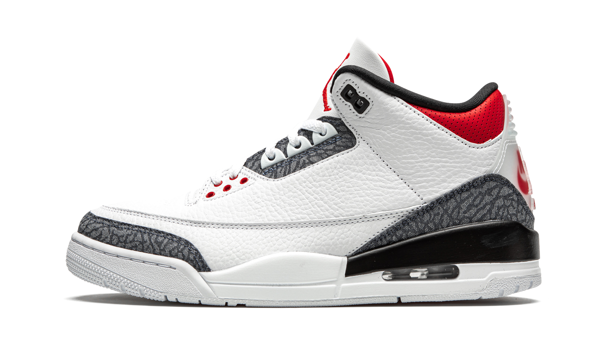 Air Jordan 3 Retro SE DNM "Fire Red Denim" CZ6431 100