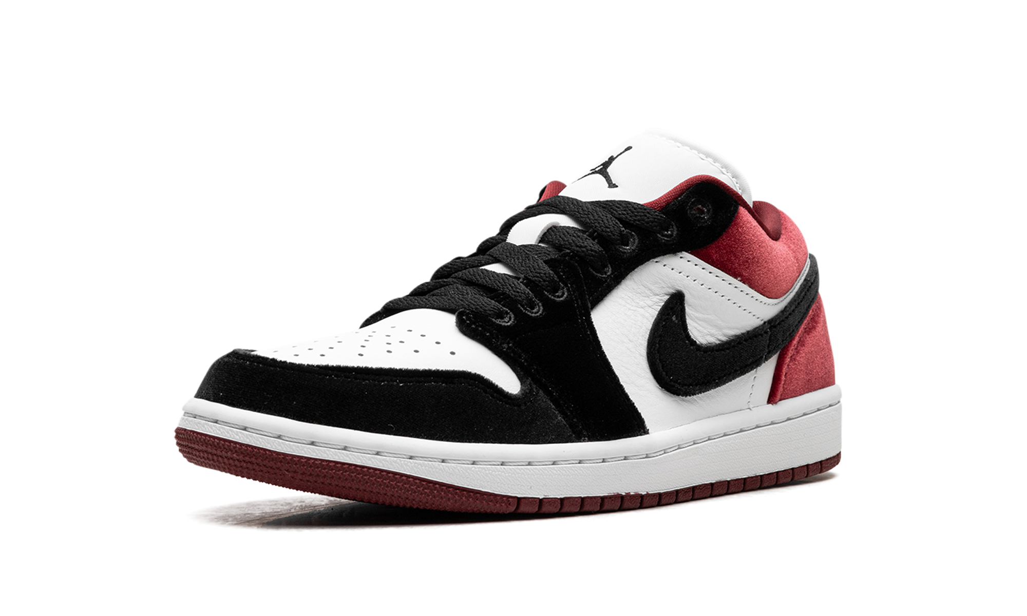 Jordan 1 Low SE WMNS "Velvet Black Toe" FZ3242 001