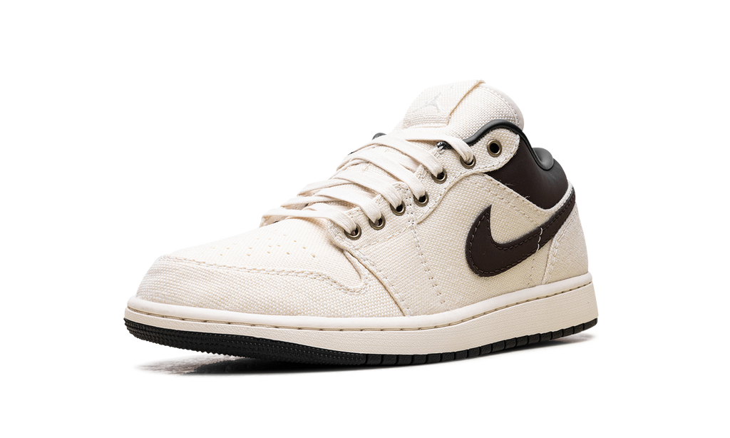Air Jordan 1 Low Premium "Pale Ivory Baroque Brown" IB8058 110