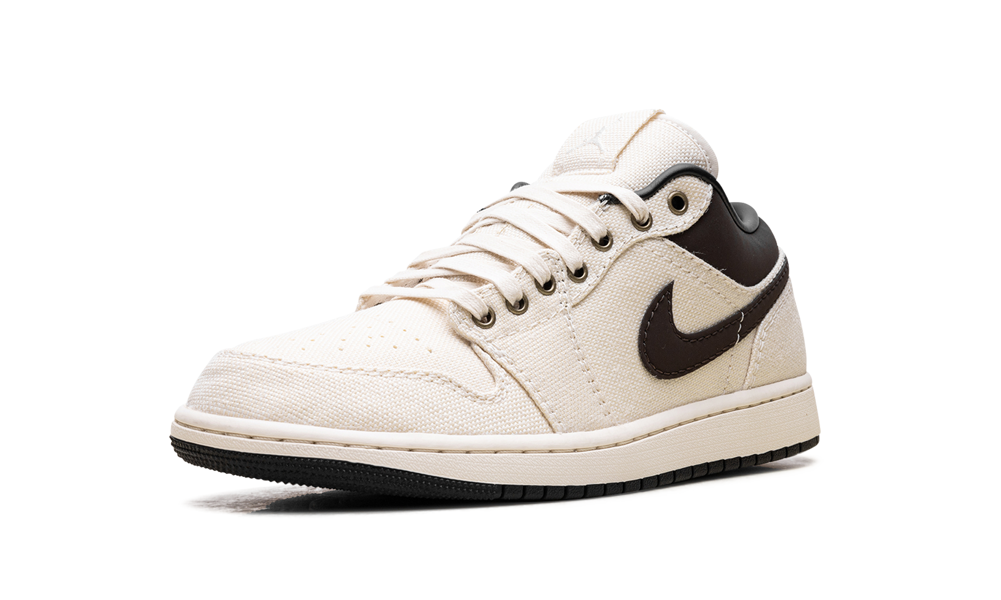 Air Jordan 1 Low Premium "Pale Ivory Baroque Brown" IB8058 110