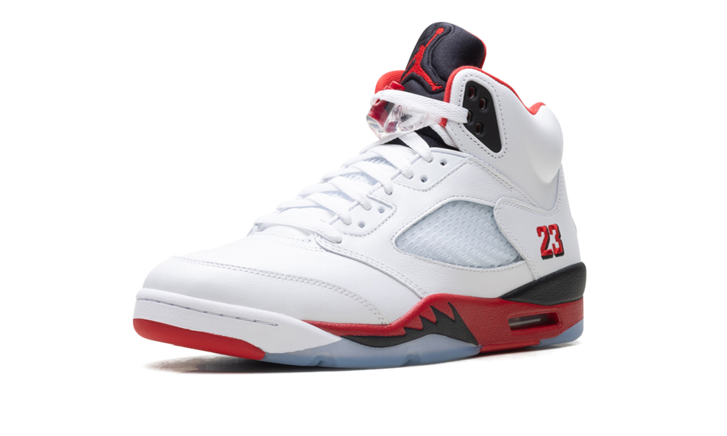 Air Jordan 5 "Fire Red - Black Tongue (2025)" HQ7978 101