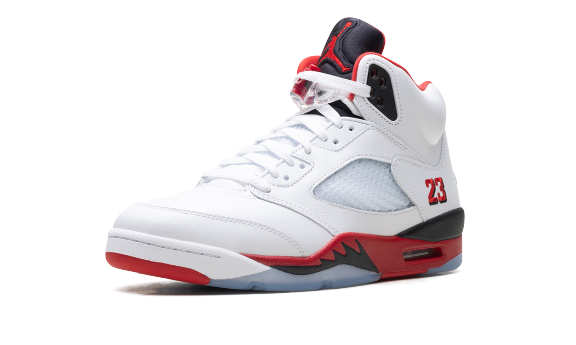 Air Jordan 5 "Fire Red - Black Tongue (2025)" HQ7978 101