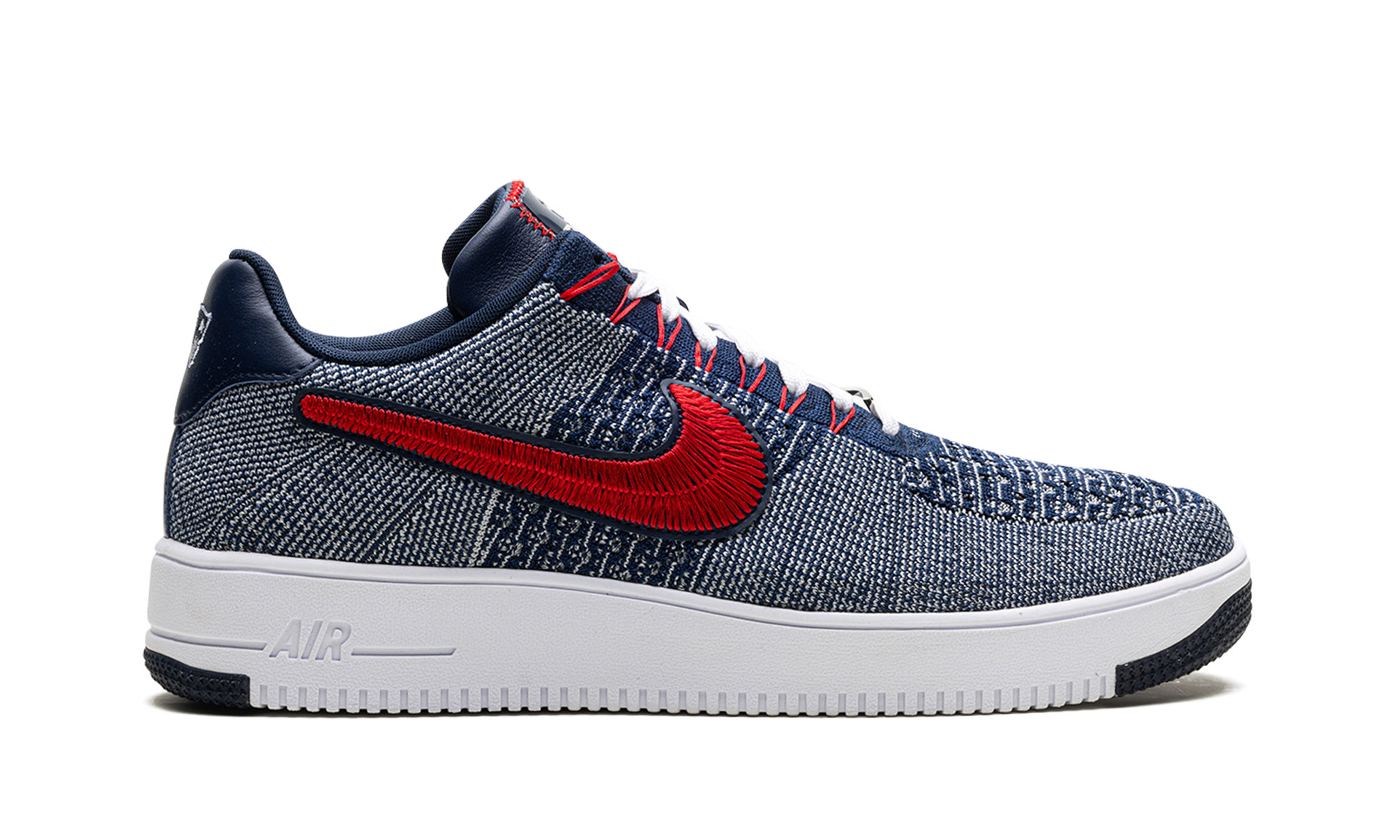 Air Force 1 Ultra Flyknit Low "Patriots Robert Kraft Wolf Grey" FV4079 012