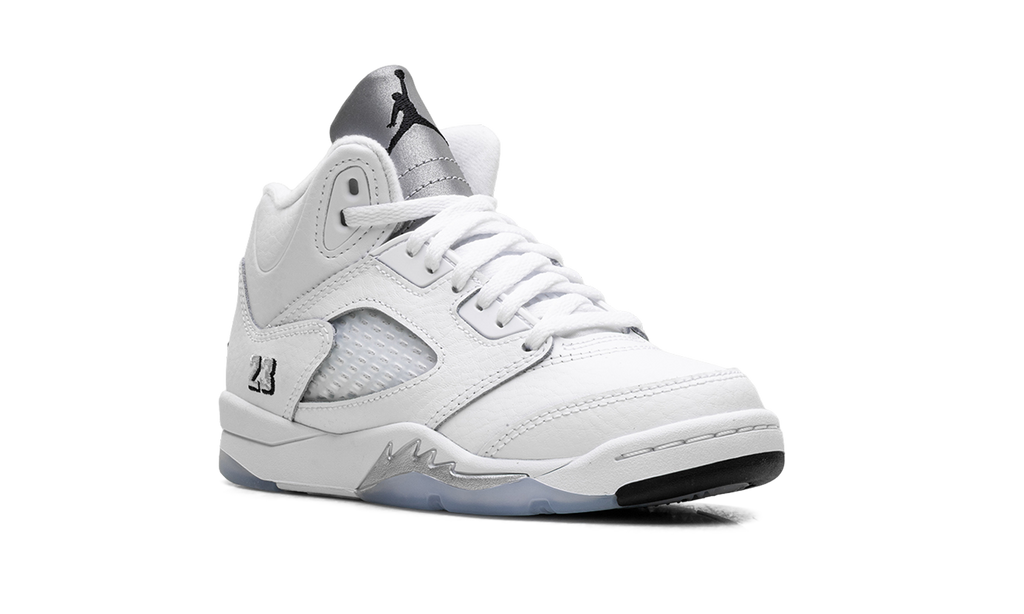 Air Jordan 5 Retro OG PS "White Metallic (2026)" HQ7979 103