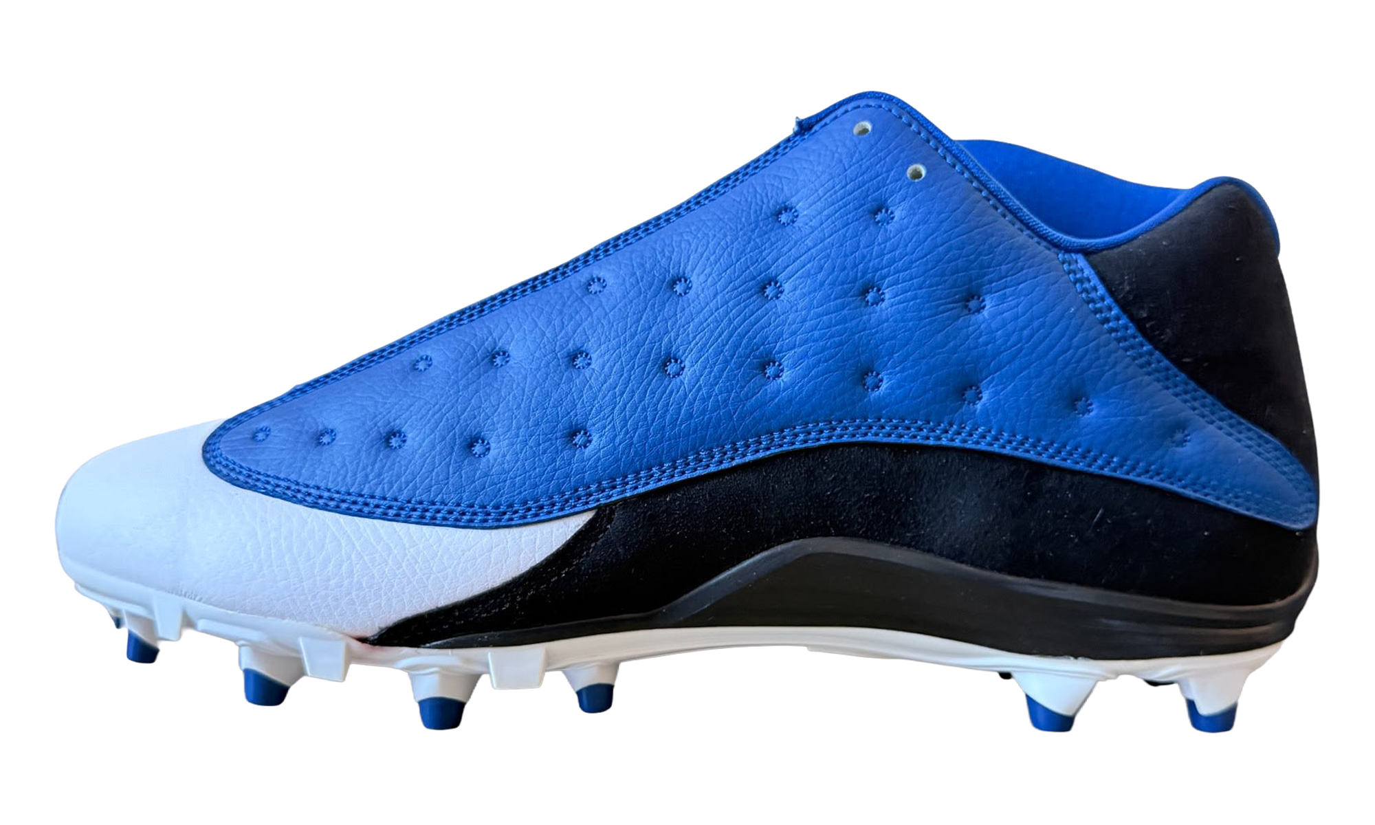 Jordan 13 Low Molded Cleats "Blue / Black-White" FA17 MNJDSP 727