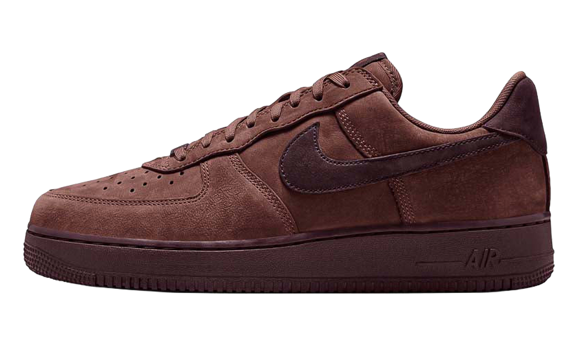 Air Force 1 Low Retro Premium QS "Red Sepia Mahogany Badgeless" IO9555 201