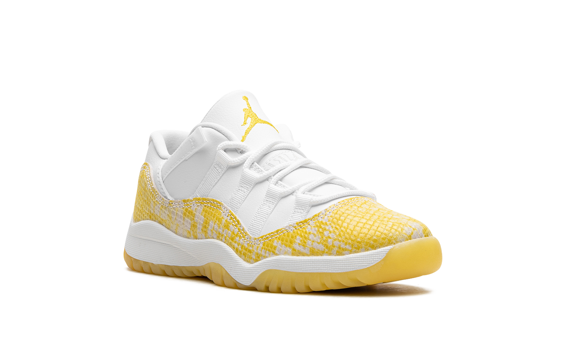 Air Jordan 11 Low PS "Yellow Snakeskin" 580522 107
