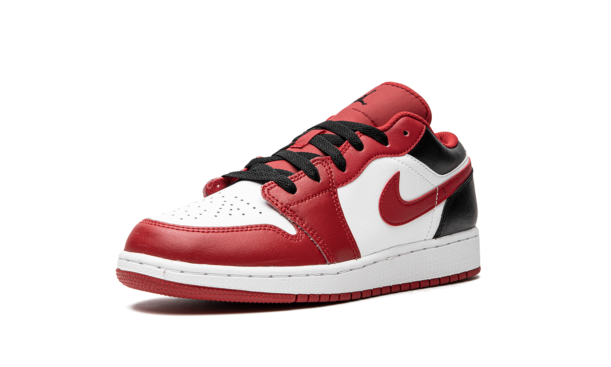 Air Jordan 1 Low GS "Reverse Black Toe" 553560 163