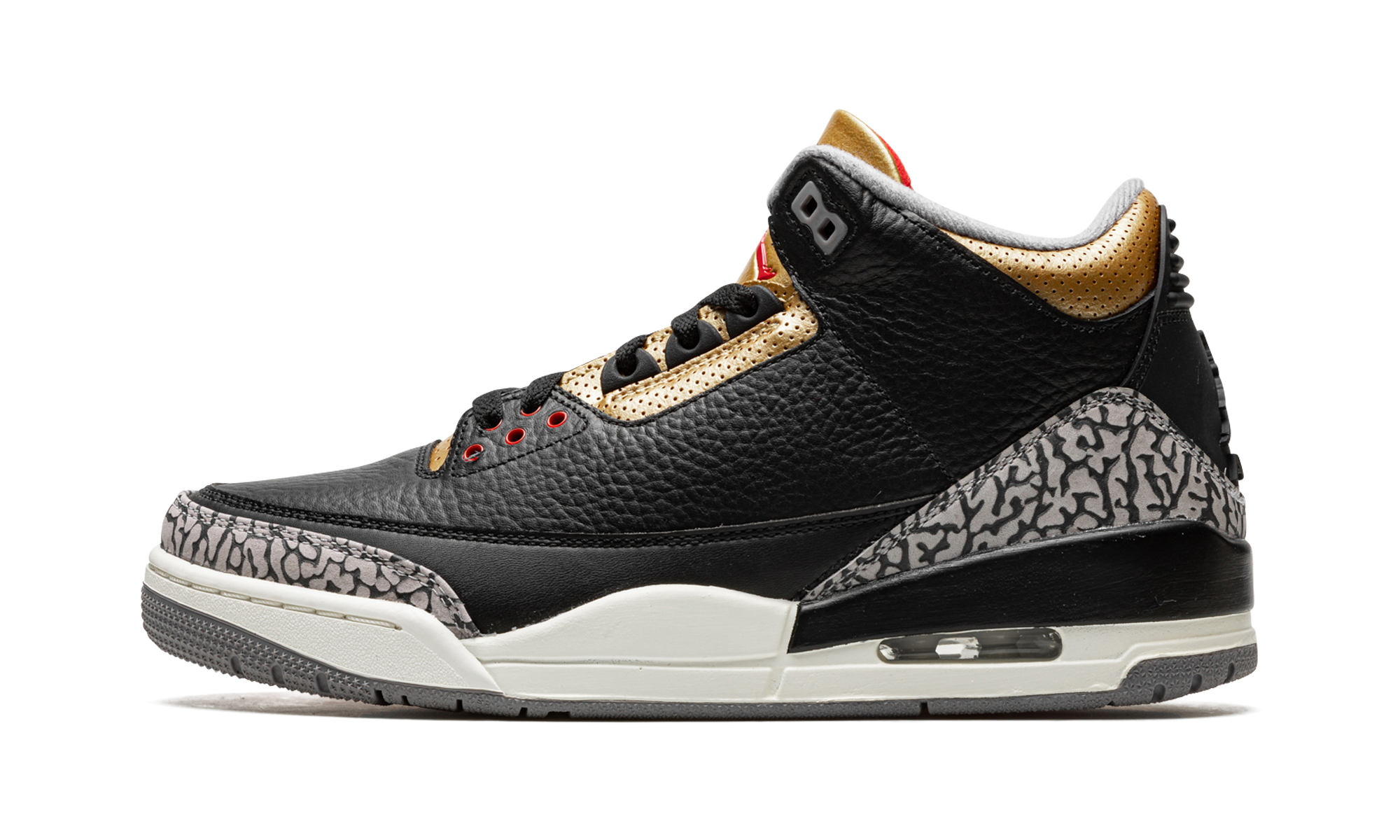 AIR JORDAN 3 WMNS "Black Cement Gold" CK9246 067