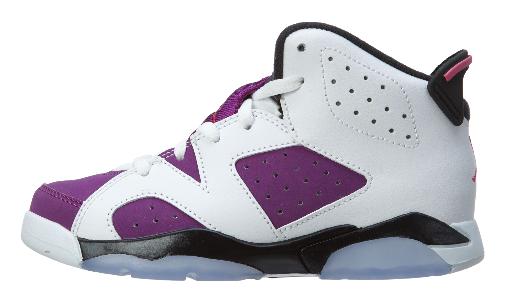 Jordan 6 Retro PS "WHITE / VVD PINK / BRIGHT GRP / BLACK" 543389 127