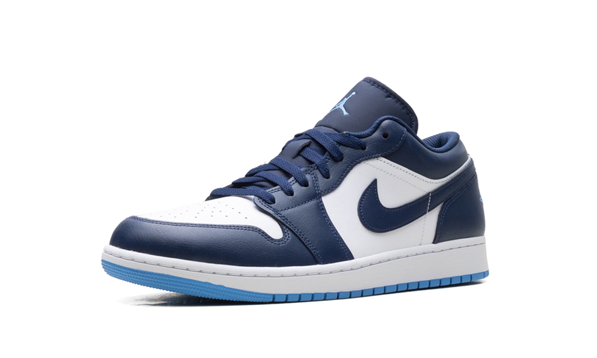 Air Jordan 1 Low "Midnight Navy / University Blue" 553558 404