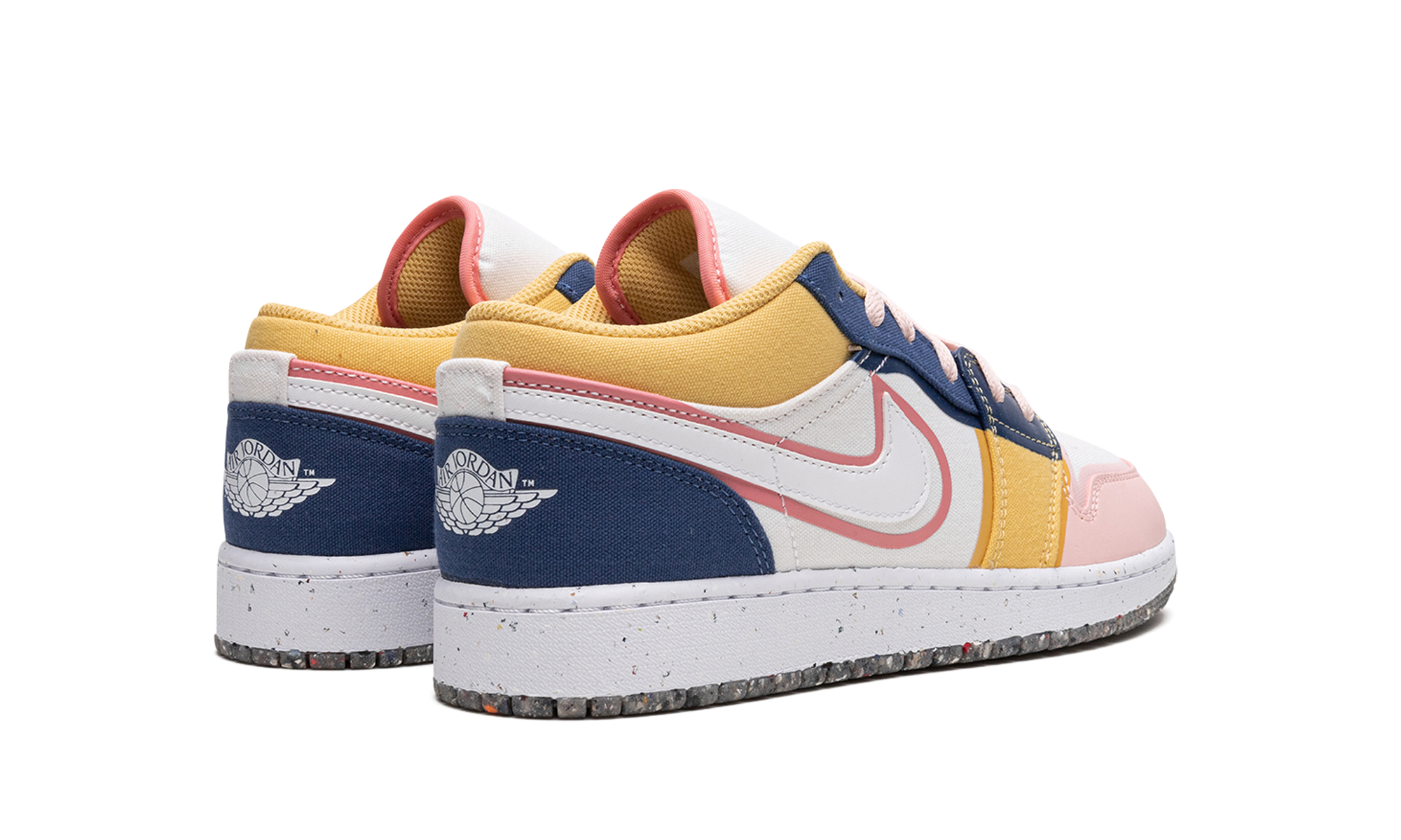 Air Jordan 1 Low SE GS "Multicolor Canvas" DV1323 100