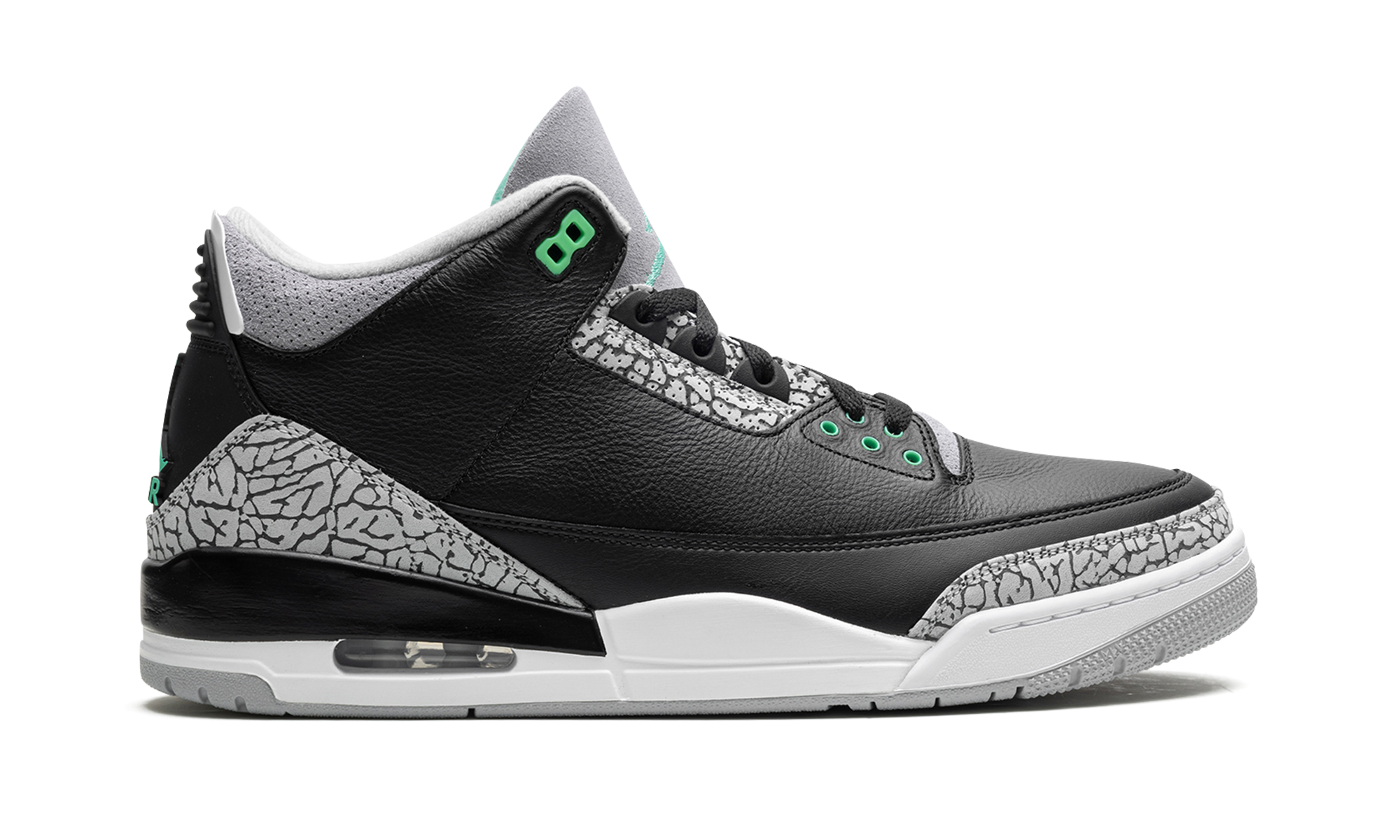 Air Jordan 3 Retro "Green Glow" CT8532 031