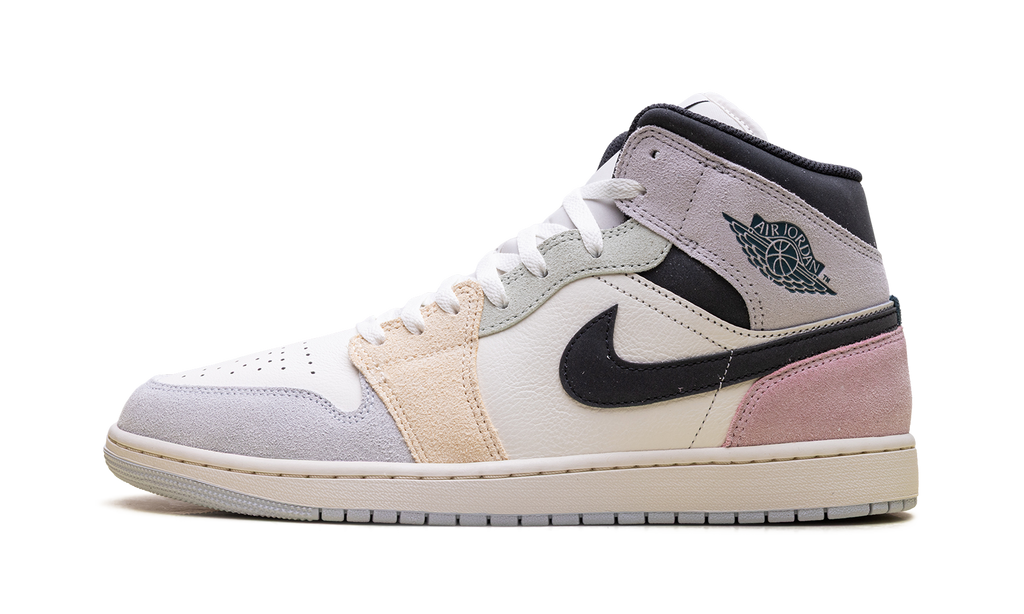 Air Jordan 1 Mid "Sail / Anthracite-Jade Aura-Iced Jade" IB7110 100