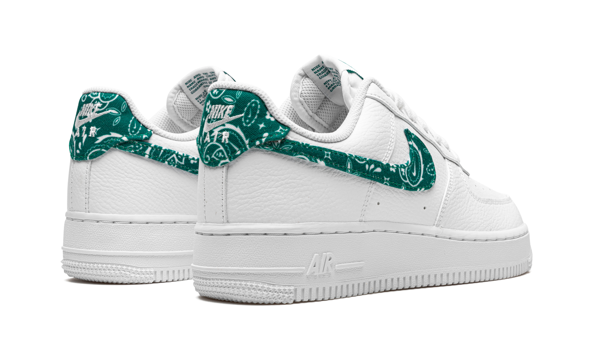 AIR FORCE 1 LO '07 ESSEN MNS WMNS "Green Paisley" DH4406 102