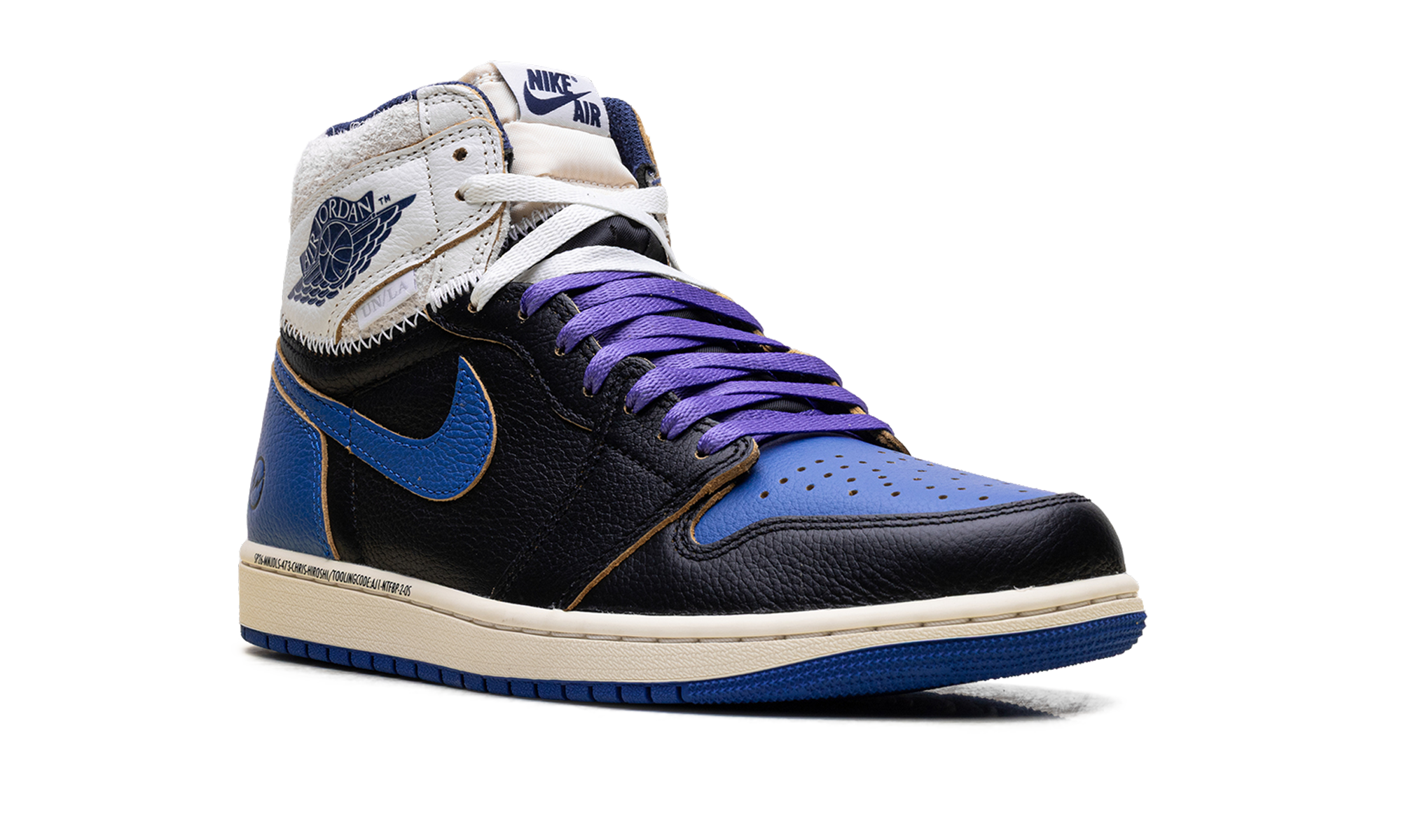 Air Jordan 1 "Fragment Design - Union LA - Royal" IO7847 001