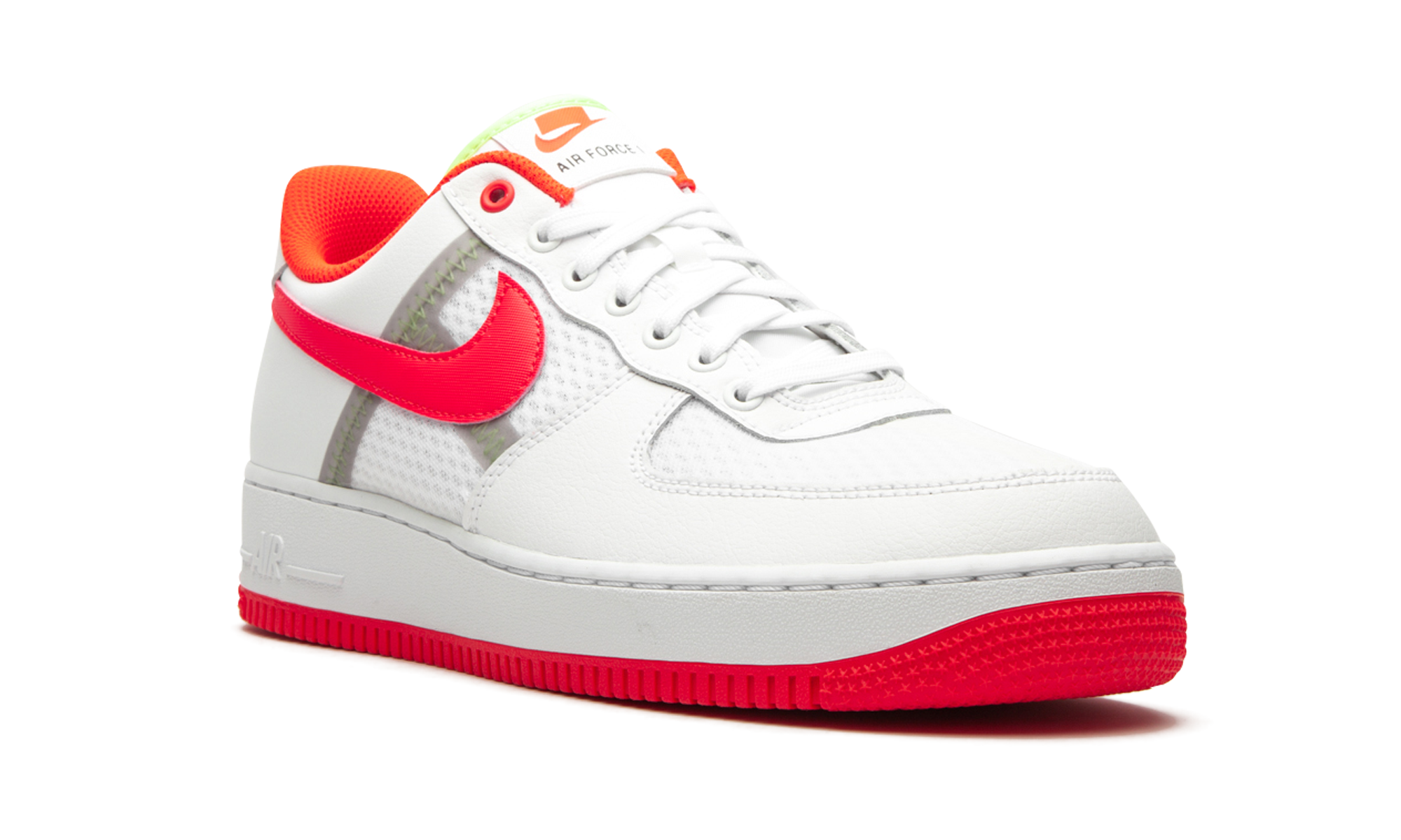 Air Force 1 '07 LV8 "Transparent White Crimson" CI0060 102