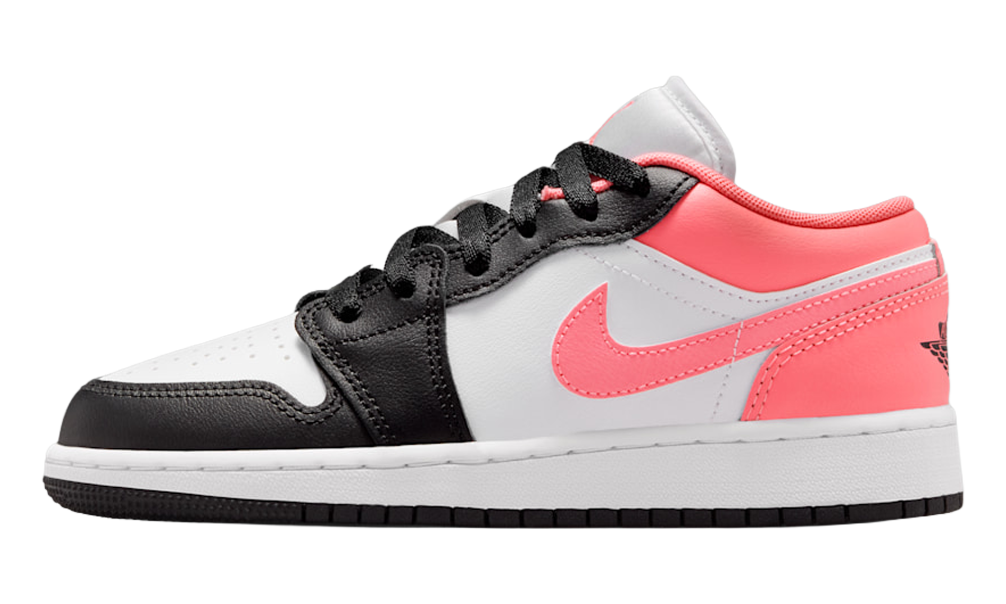 Air Jordan 1 Low GS "Black Pink Gaze" 553560 025