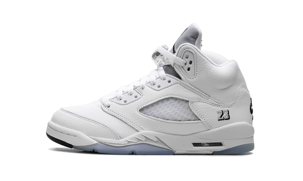 Air Jordan 5 Retro OG GS "White Metallic (2026)" HQ7980 103