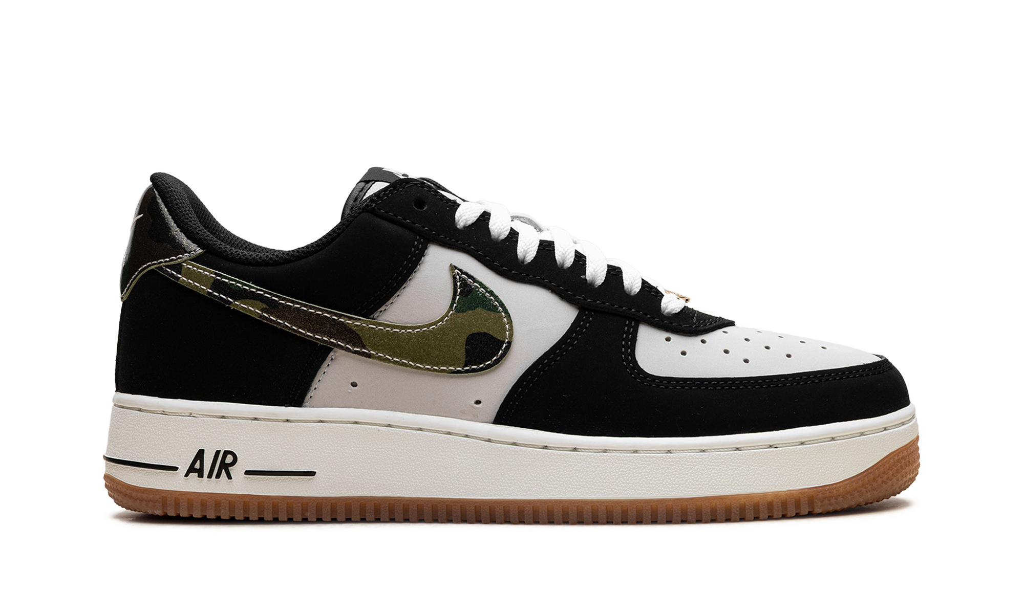Air Force 1 Low '07 LV8 "Black Patent Camo Swoosh" HQ1967 100