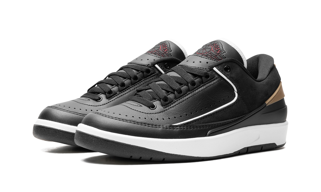 Jordan 2 Retro Low WMNS "Black Metallic Gold" DX4401 001