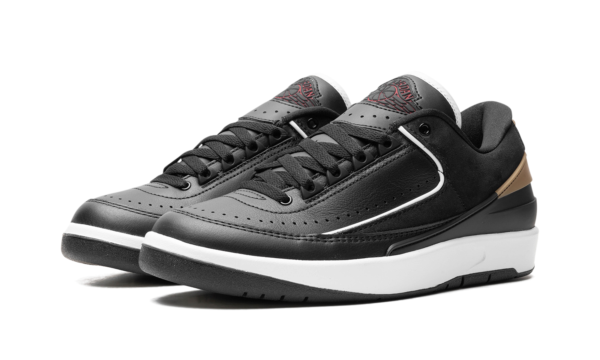 Jordan 2 Retro Low WMNS "Black Metallic Gold" DX4401 001