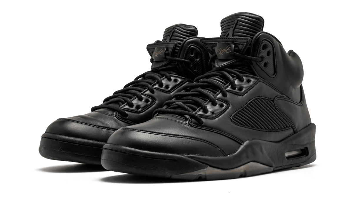 Air Jordan 5 Retro Prem "Black" 881432 010