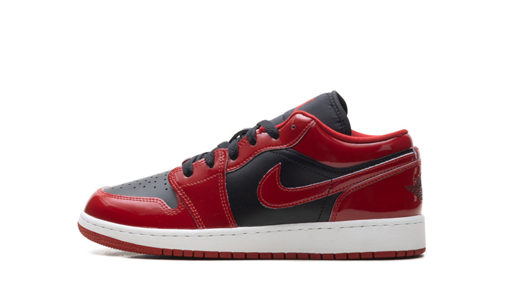 Air Jordan 1 Low SE GS "Patent Bred" HV4396 006