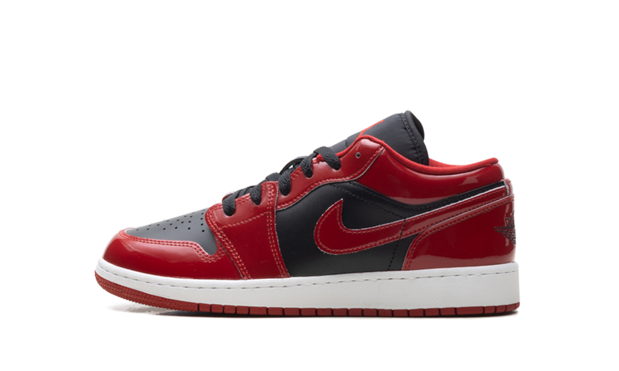 Air Jordan 1 Low SE GS "Patent Bred" HV4396 006