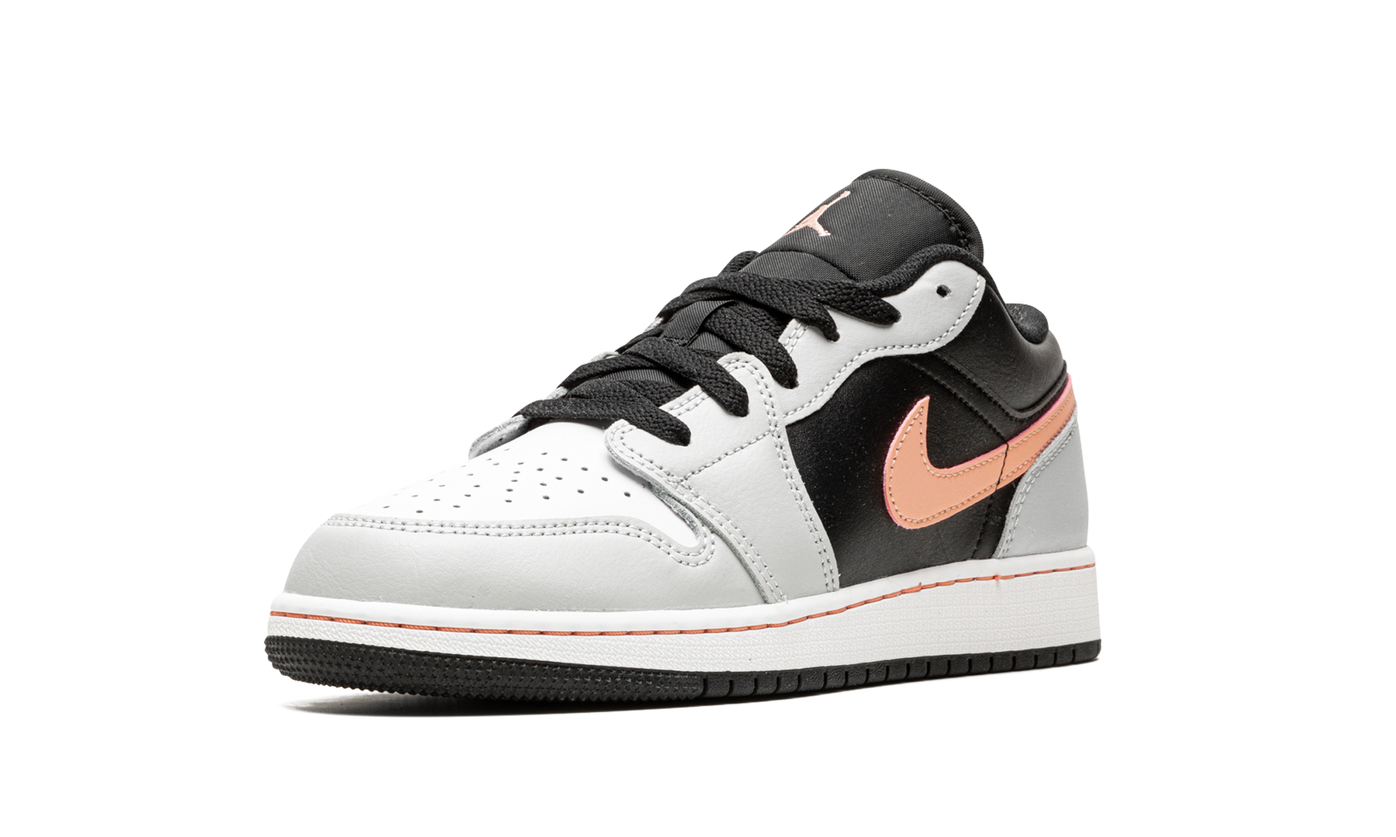 Jordan 1 Low GS "Black Grey Pink" 553560 062