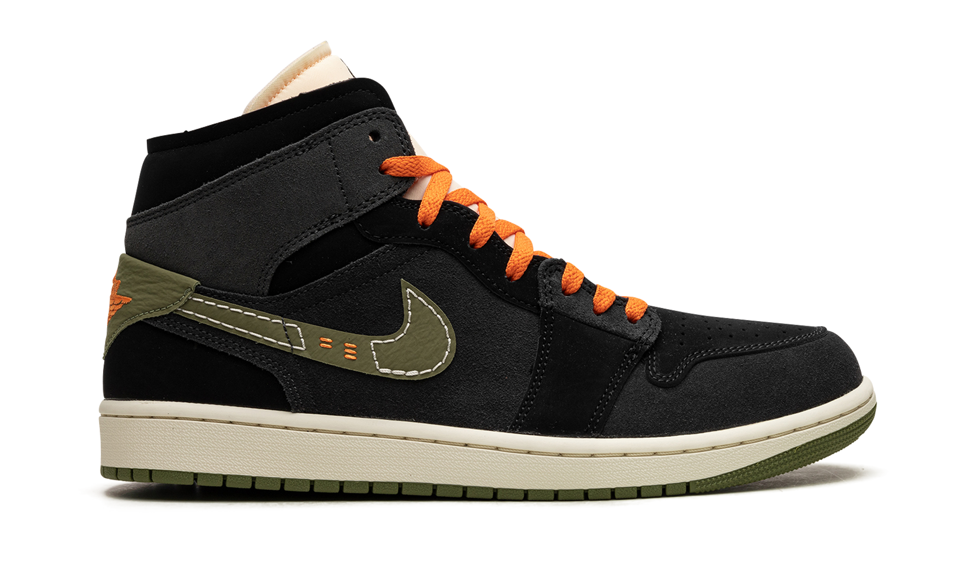 Air Jordan 1 Mid SE Craft "Anthracite Light Olive" FD6817 003