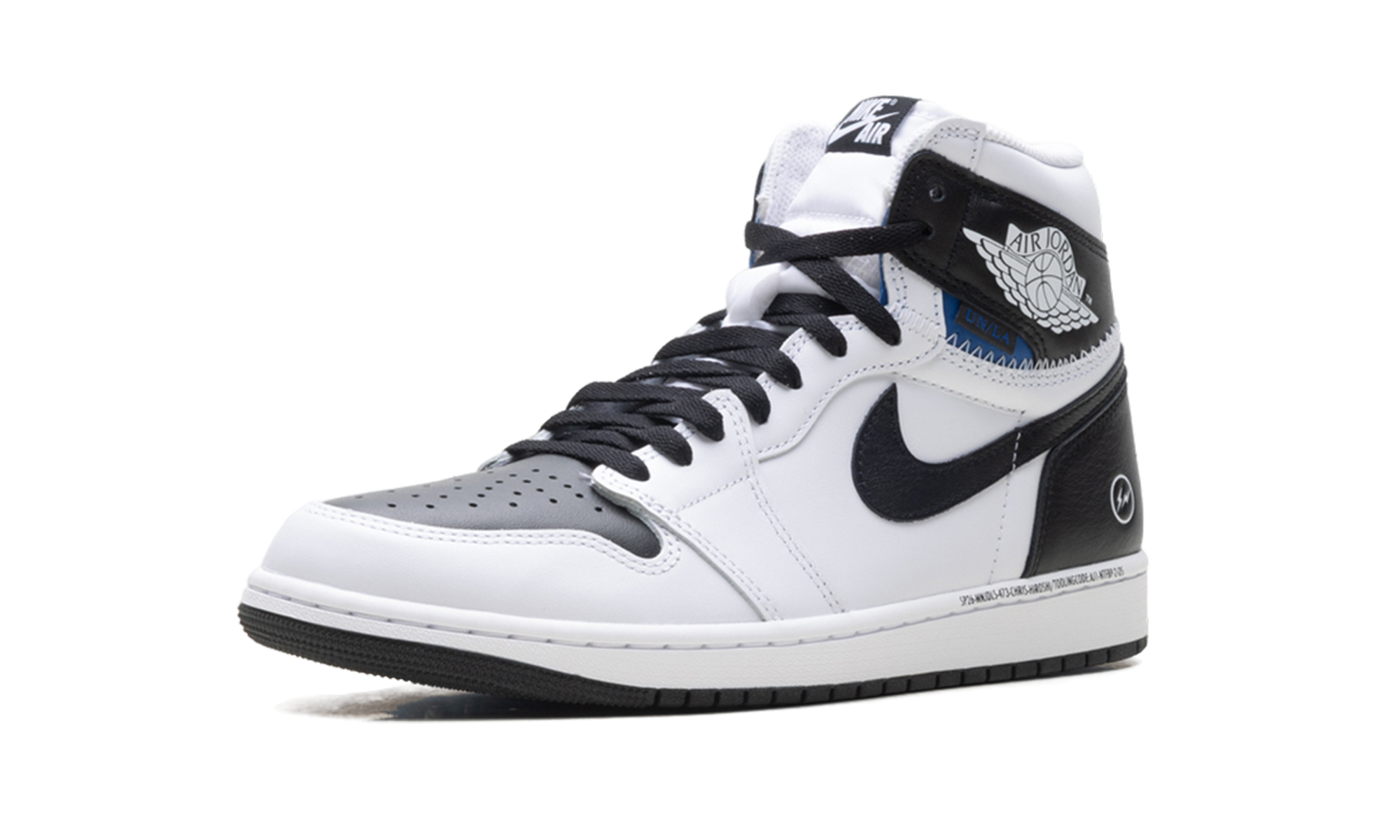 Air Jordan 1 "Fragment Design - Union LA - White/Black" II7282 100