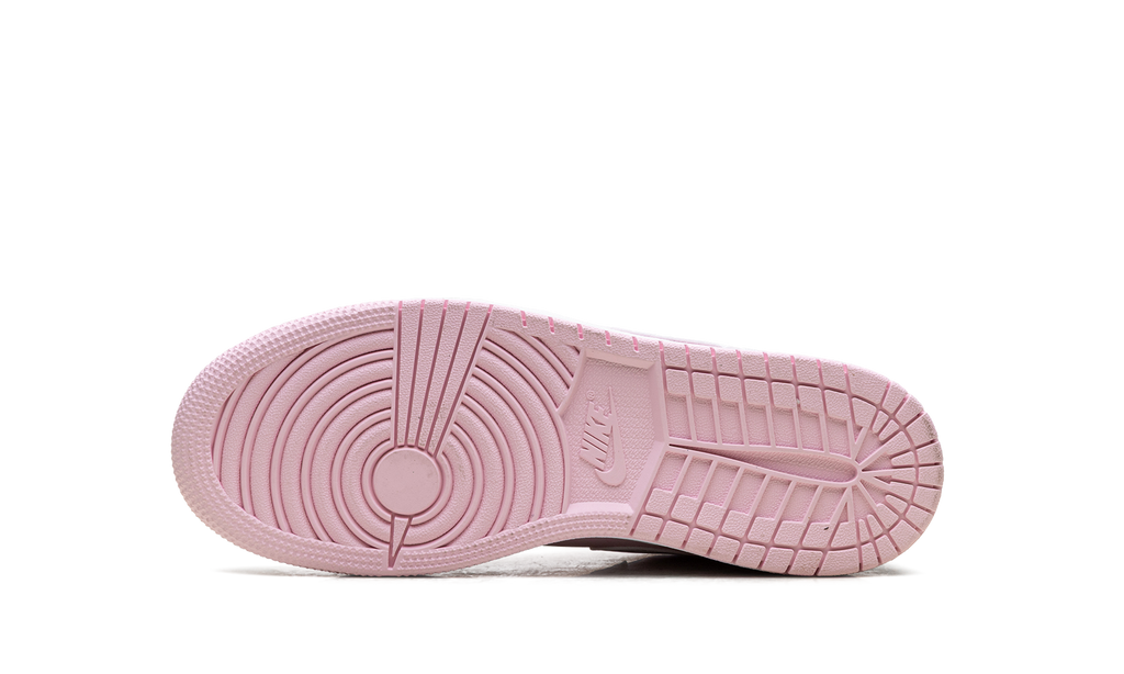 Jordan 1 Low GS "Pink Foam Fire Red White" 553560 608