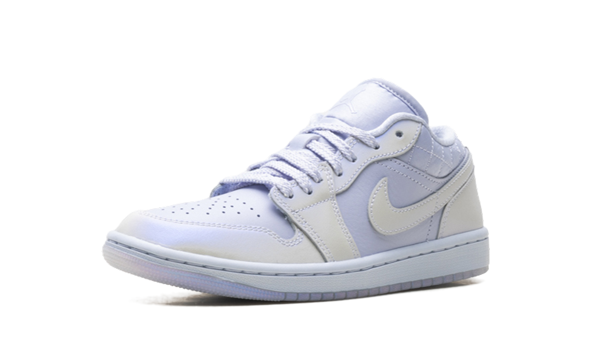 Air Jordan 1 Low SE Wmns "Ghost Pearlized Quilt" IM5129 010