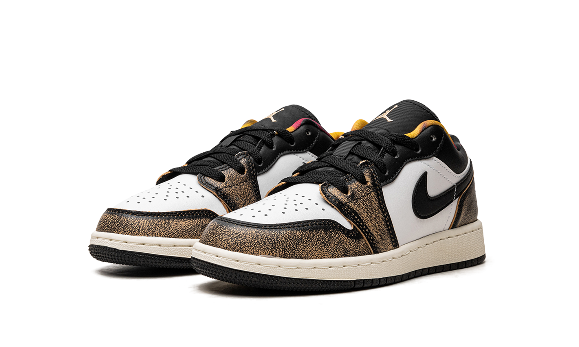 Air Jordan 1 Low SE GS "Wear Away Yellow" DQ8421 001