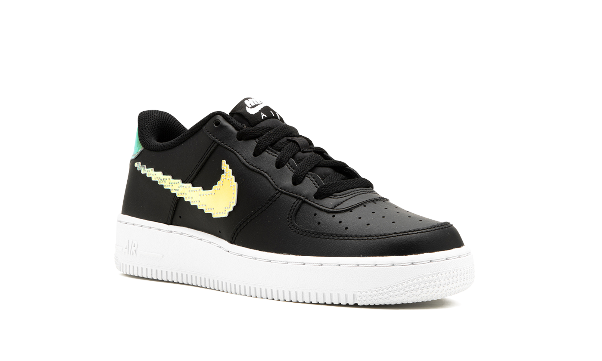 Air Force 1 Low LV8 GS "Digital Swoosh - Black" CW1577 002