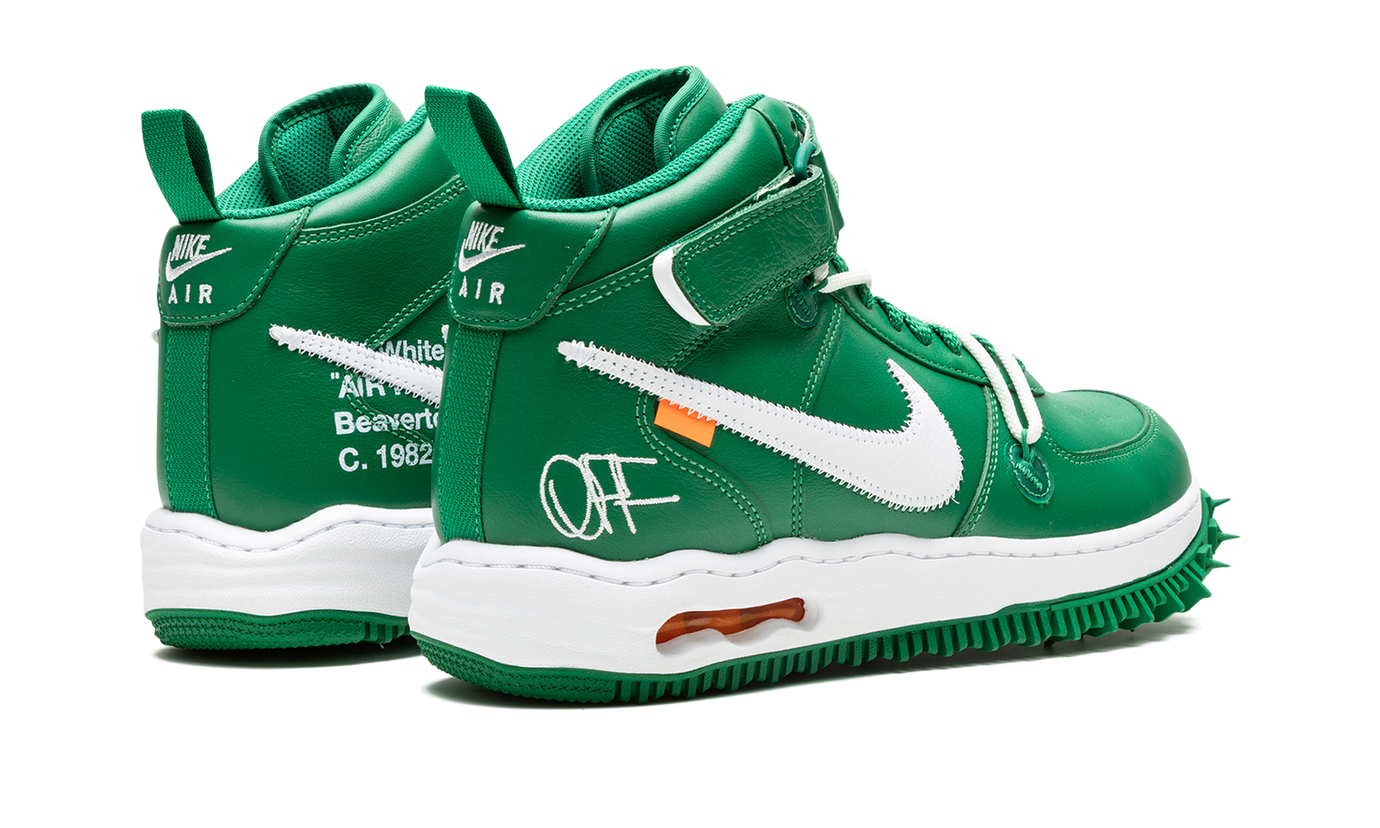 Air Force 1 Mid "Off-White - Pine Green" DR0500 300