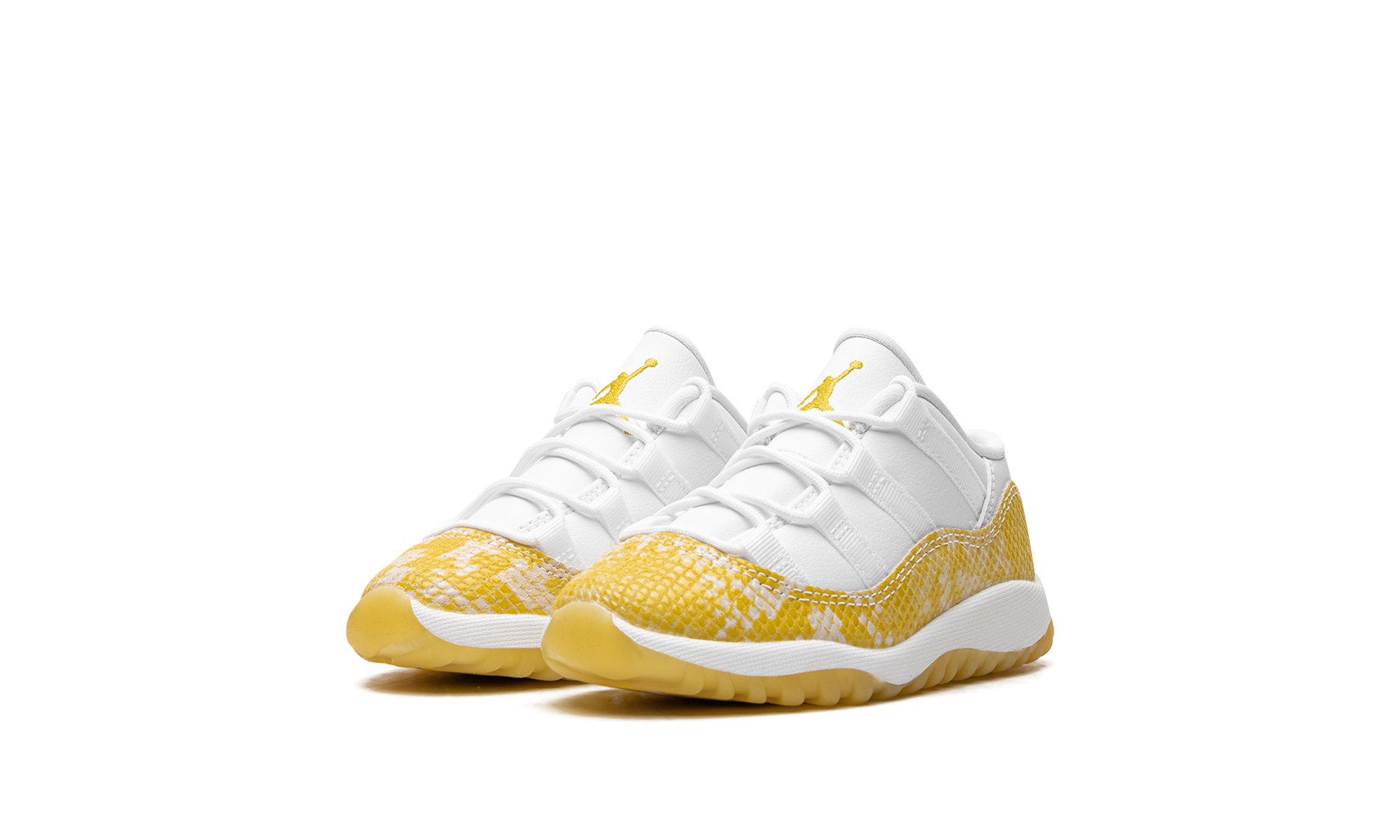 Air Jordan 11 Low TD "Yellow Snakeskin" 645107 107