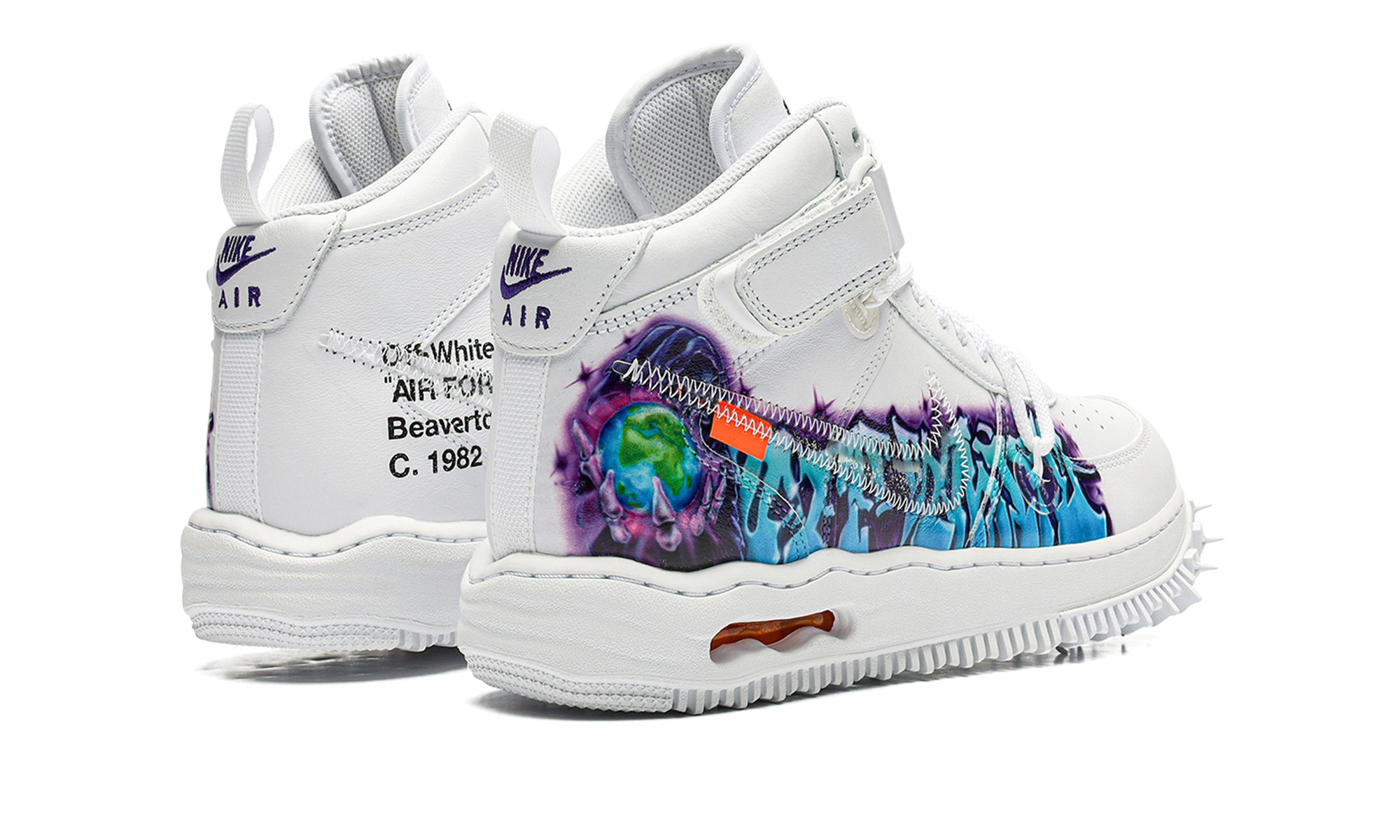 Air Force 1 Mid "Off-White - Graffiti White" DR0500 100