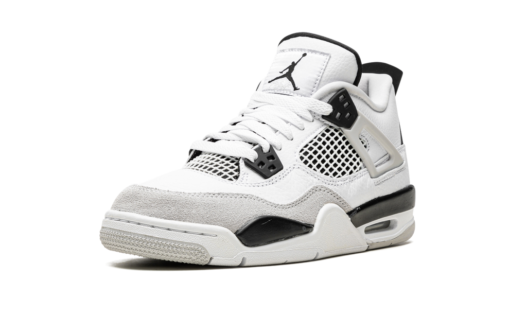 Air Jordan 4 Retro GS "Military Black" 408452 111