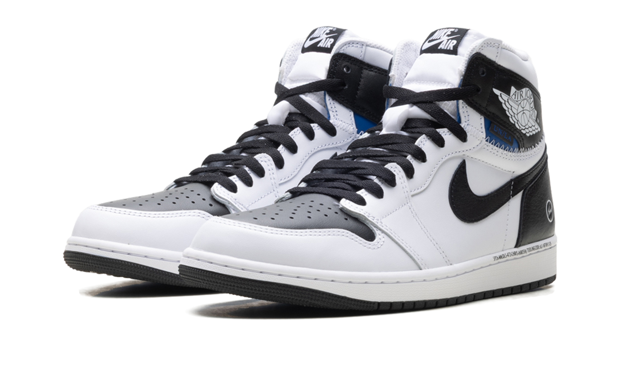 Air Jordan 1 "Fragment Design - Union LA - White/Black" II7282 100