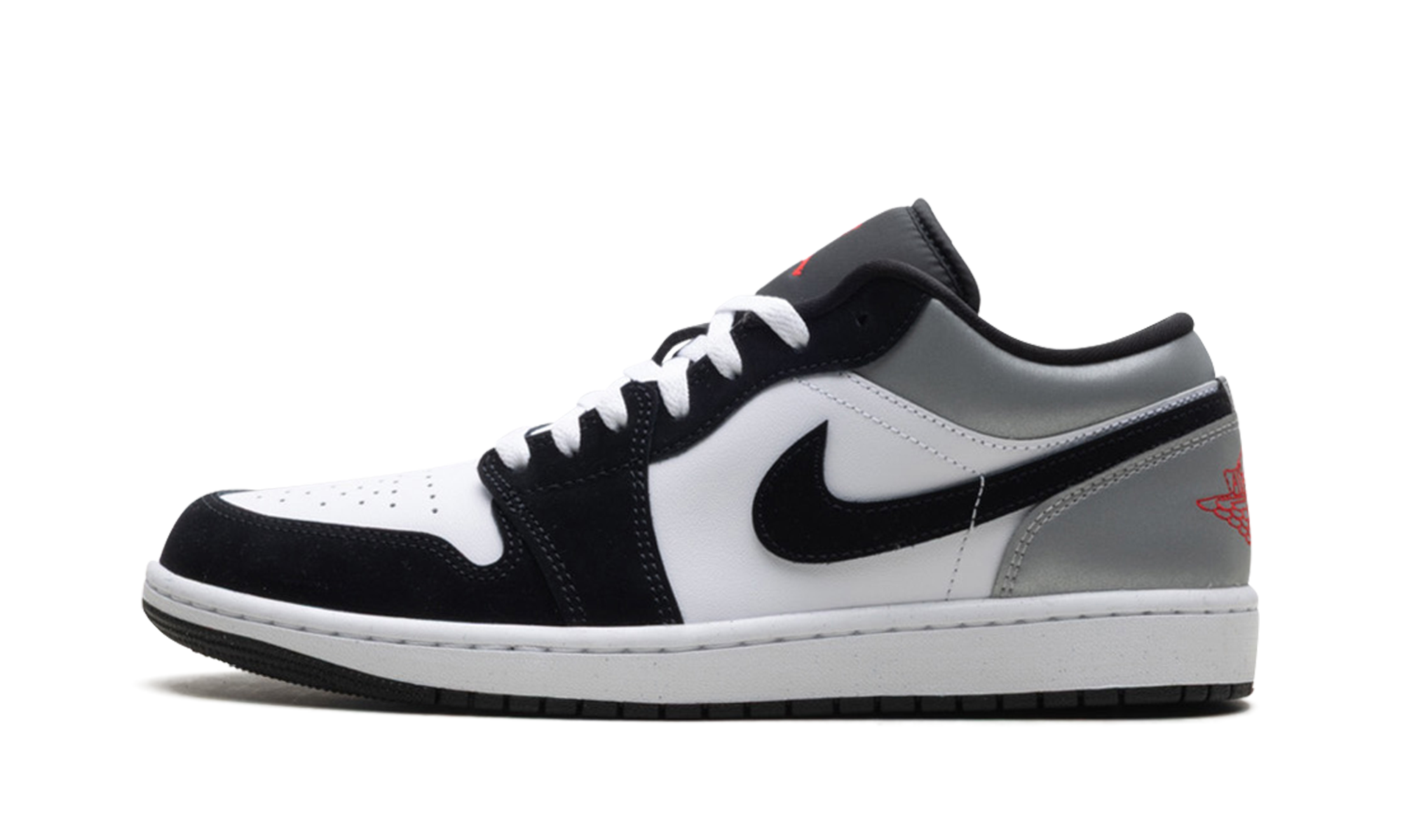 Jordan 1 Low SE "White Fire Red Black Matte Silver" HF3148 106