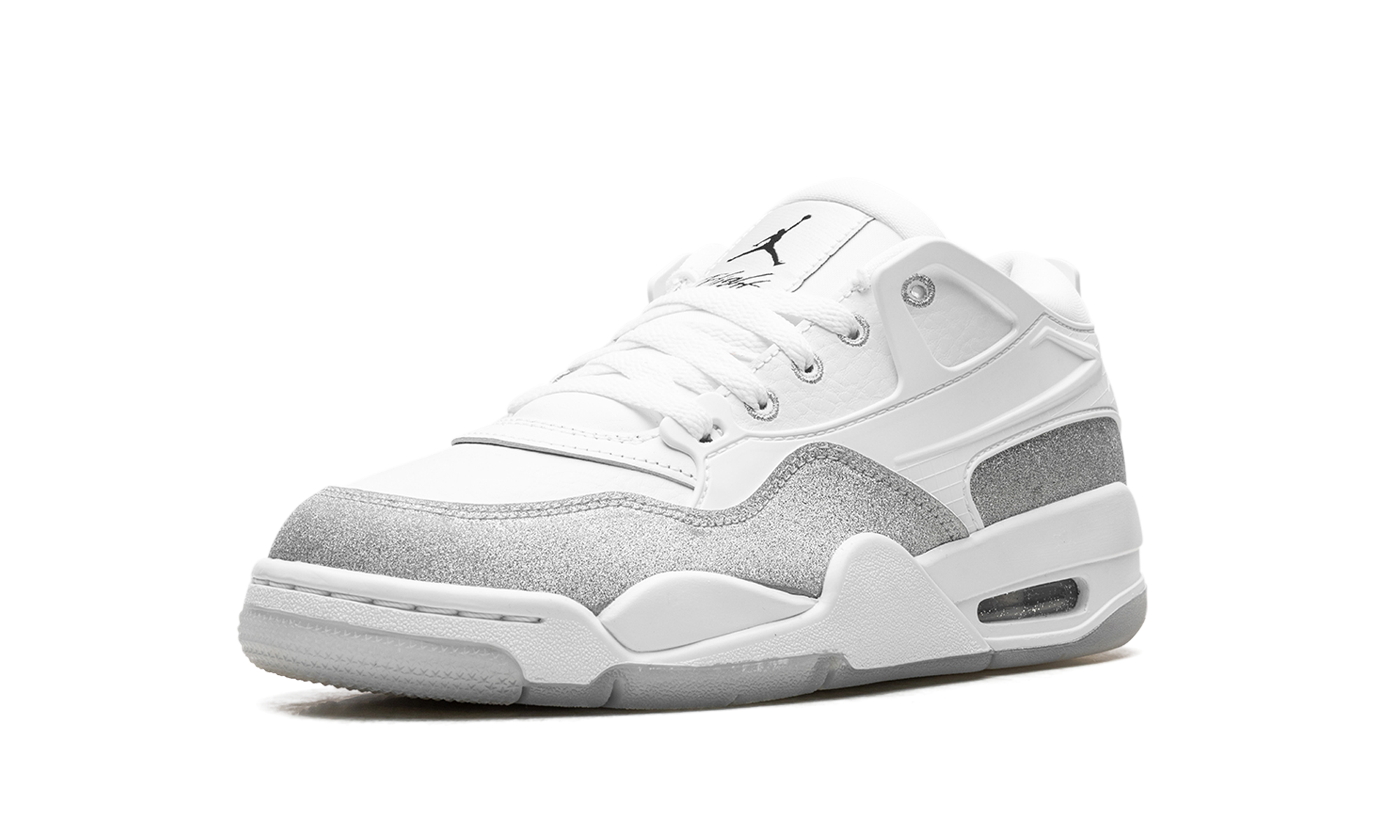 Air Jordan 4 RM WMNS "White Metallic Silver" HQ3441 111