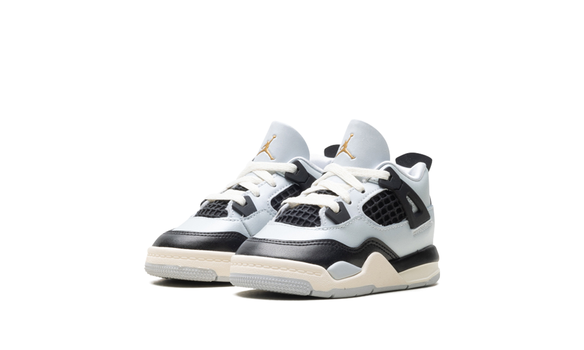 JORDAN 4 RETRO TD "PURE PLATINUM/METALLIC GOLD-BLACK-SAIL" FZ8584 070
