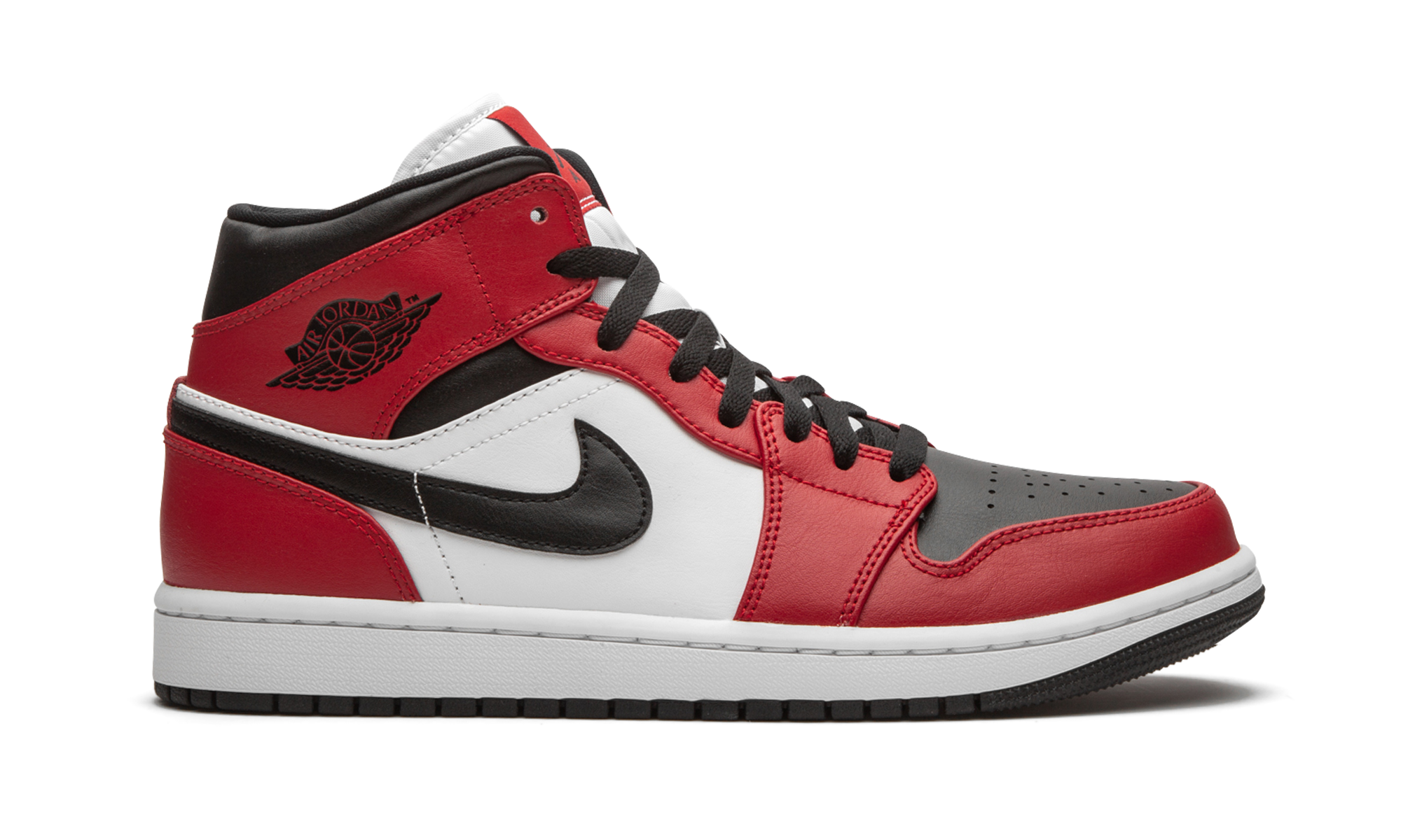 Air Jordan 1 Mid "Chicago Black Toe" 554724 069