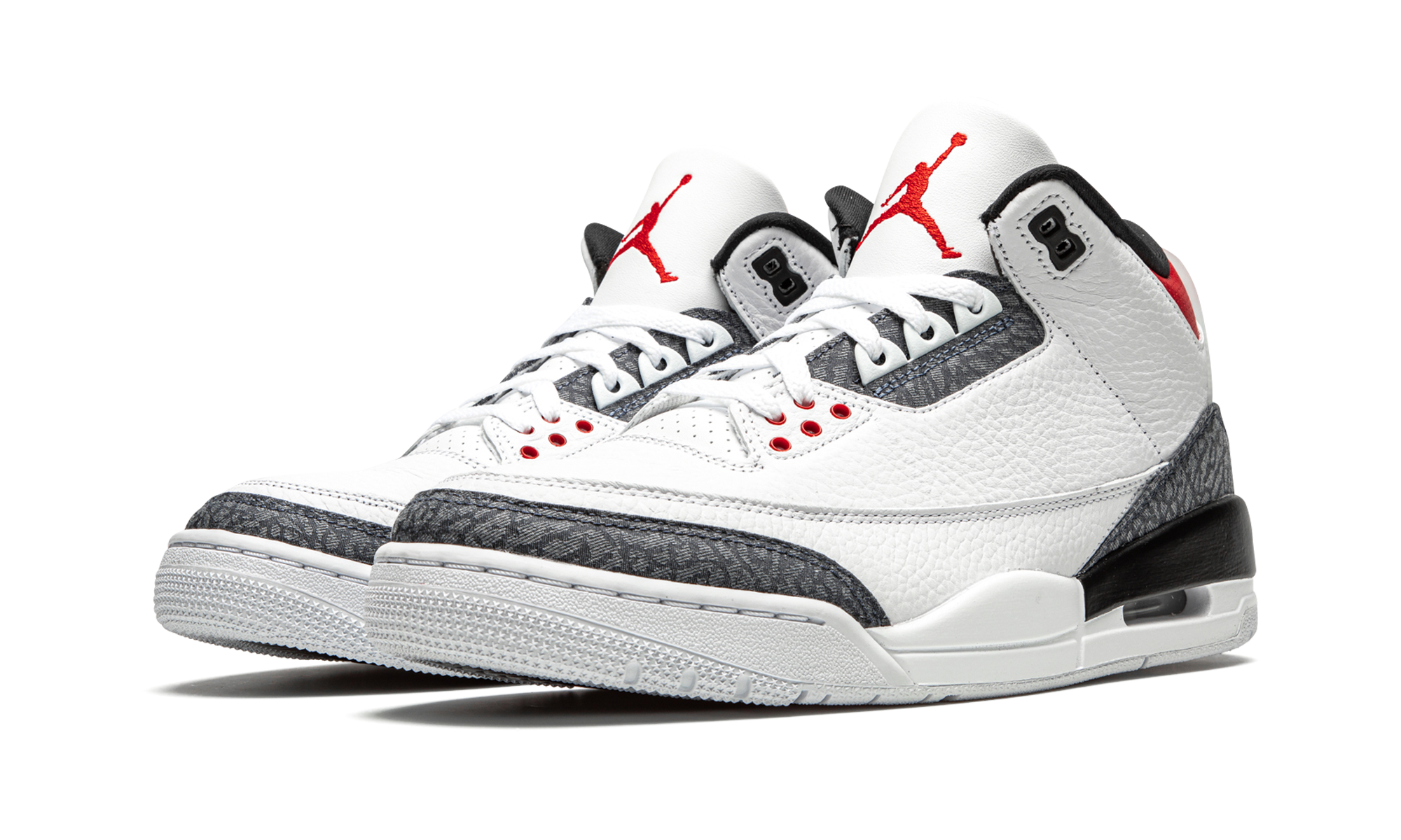 Air Jordan 3 Retro SE DNM "Fire Red Denim" CZ6431 100