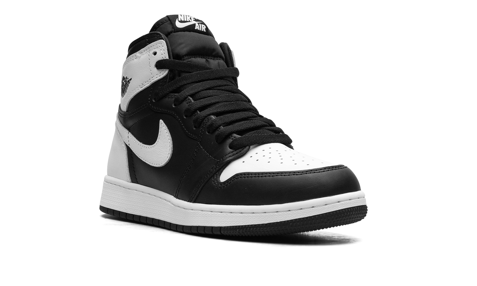 Air Jordan 1 Retro High OG GS "BLACK/WHITE/WHITE" FD1437 010